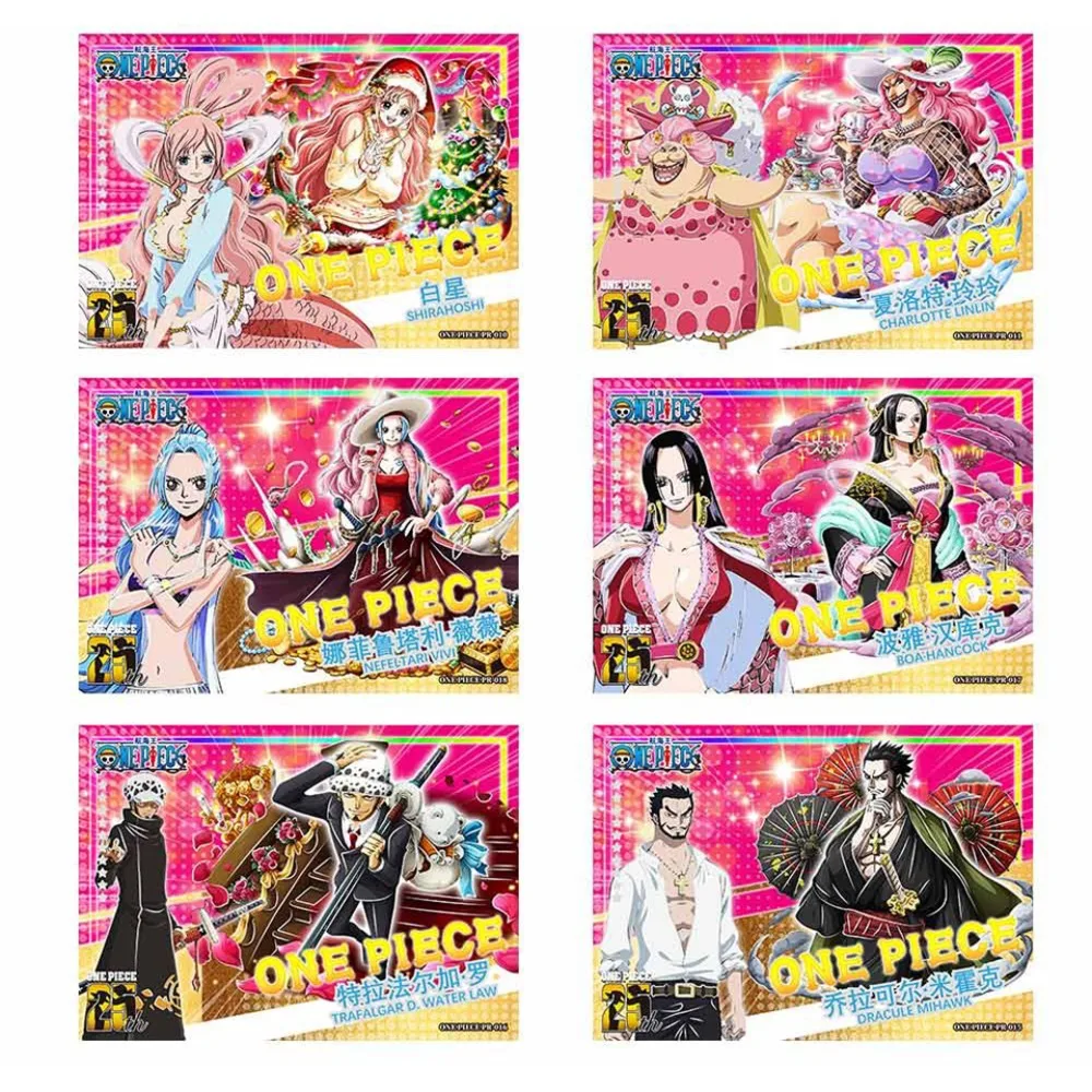 Wholesale One Piece Cards Collection for Children The Adventure Story of Pirates Rare Limited Cards Toys Friends Birthday Gifts