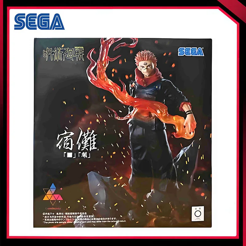 

Original Genuine SEGA Luminasta Jujutsu Kaisen 18cm Ryomen Sukuna Anime Action Figure Collectible Model Toys In Stock