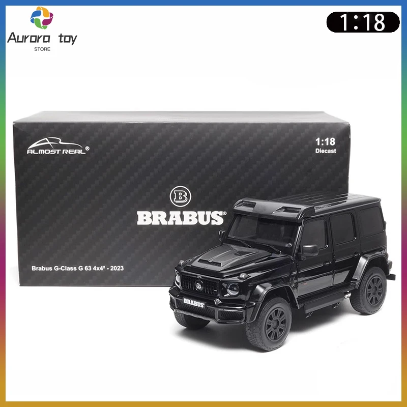 

1/18 Almost Real Car Model Burbus 800 G-Class G 63 4X4² Car Alloy Model Car Simulation Display Car Model Boy Custom Toy Gifts