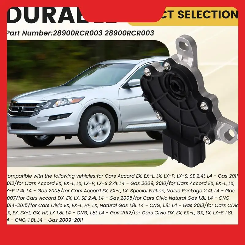 

28900RCR003 Car Gearbox Neutral Safety Switch For Honda Accord Civic Crosstour CR-V Fit 2007-2013 28900-RCR-003