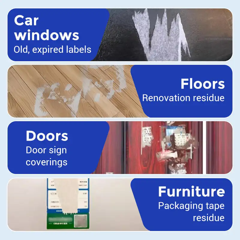 All-purpose Adhesive Remover Spray 100ml Multi-Functional Glue Sticker Remover For Various Surfaces Walls Ceramic Tiles Glass