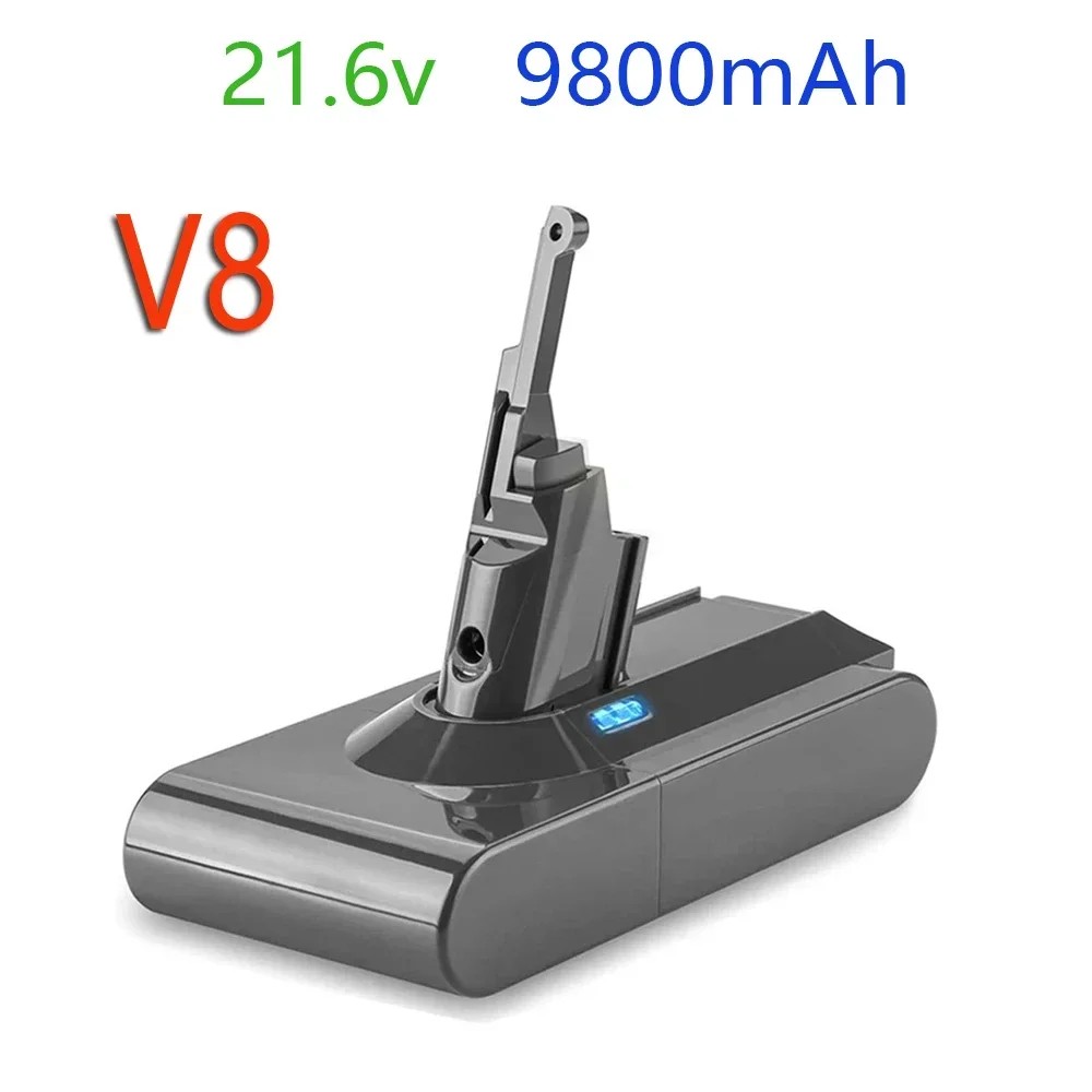 Voor Dyson V8 12800mAh 21.6V Batterij Tool Power Batterij V8 Serie, V8 Pluizige Li-ion SV10 Stofzuiger Oplaadbare BATTERIJ L70