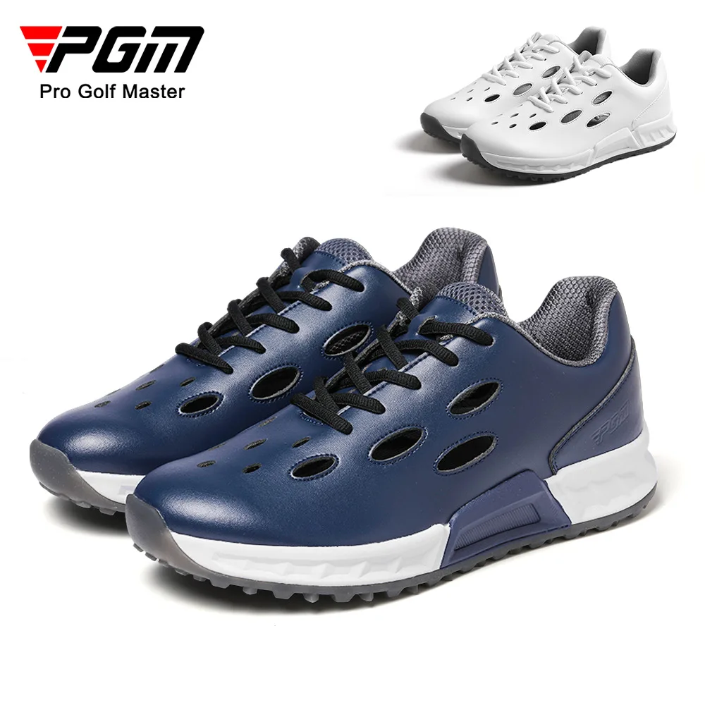 

PGM Men Golf Sandals Summer Outdoor Breathable Hole Shoes Male Quick-dry Cushioned Sports Sneakers Anti-slip Footwear