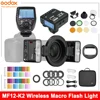 Godox MF12 MF12-K2 Flash TTL Macro Speedlite Flash 2,4 GHz Wireless Control Speedlight do Sony Canon Nikon Fuji Olympus Pentax 1