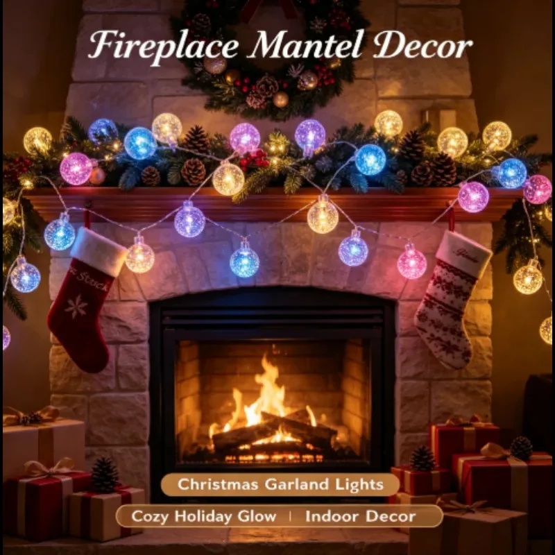 Solar Christmas Candy Cane Lights, Waterproof LED Garden Stake Decor