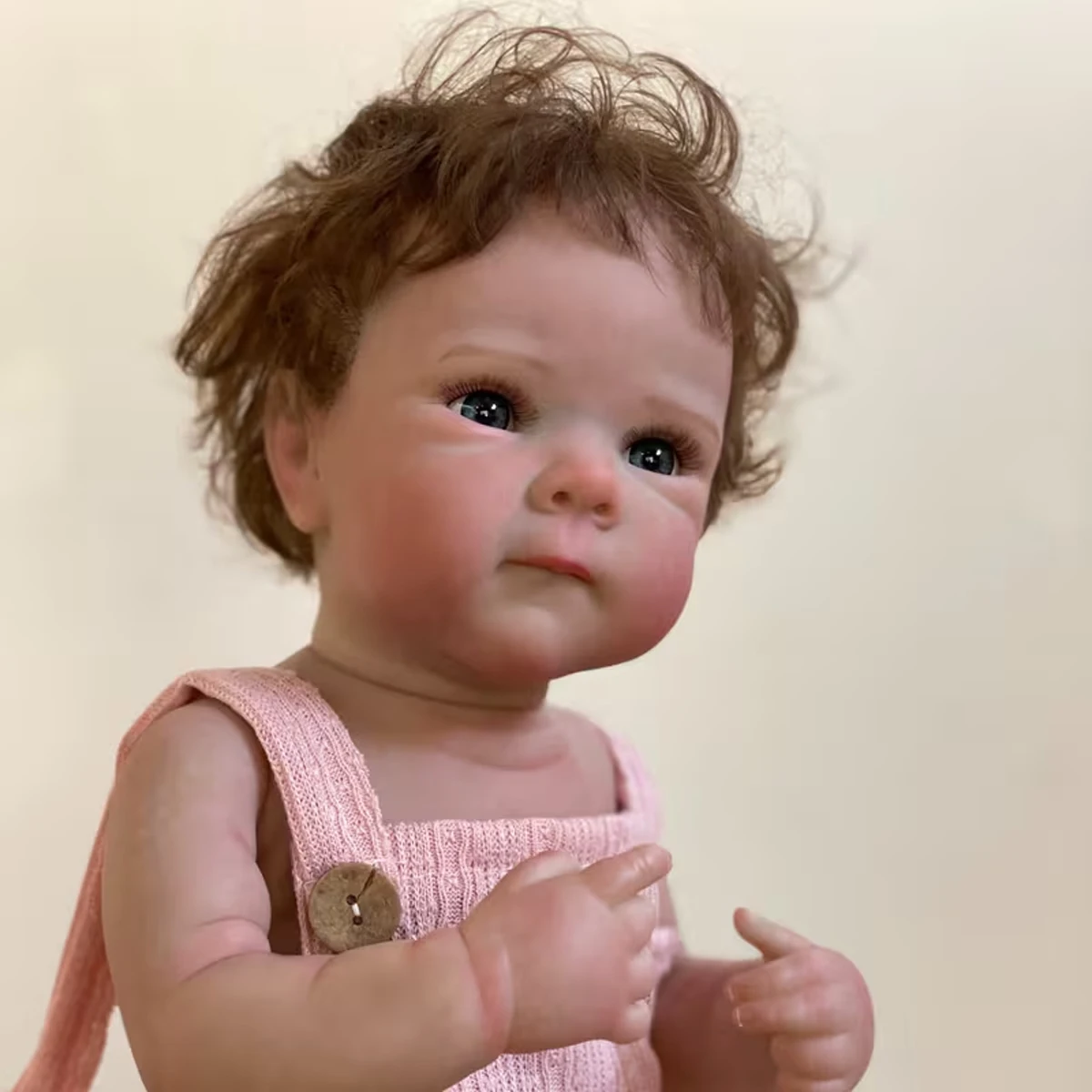 

Reborn dolls with realistic hair synthetic rubber dolls with soft touch realistic newborn dolls for bathing Halloween Christmas