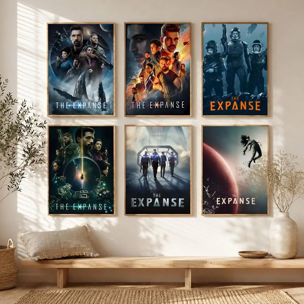 Sci-Fi Series T-The Expanse Poster All-match HD Waterproof Self-Adhesive Wall Art Sticker For Home Bedroom