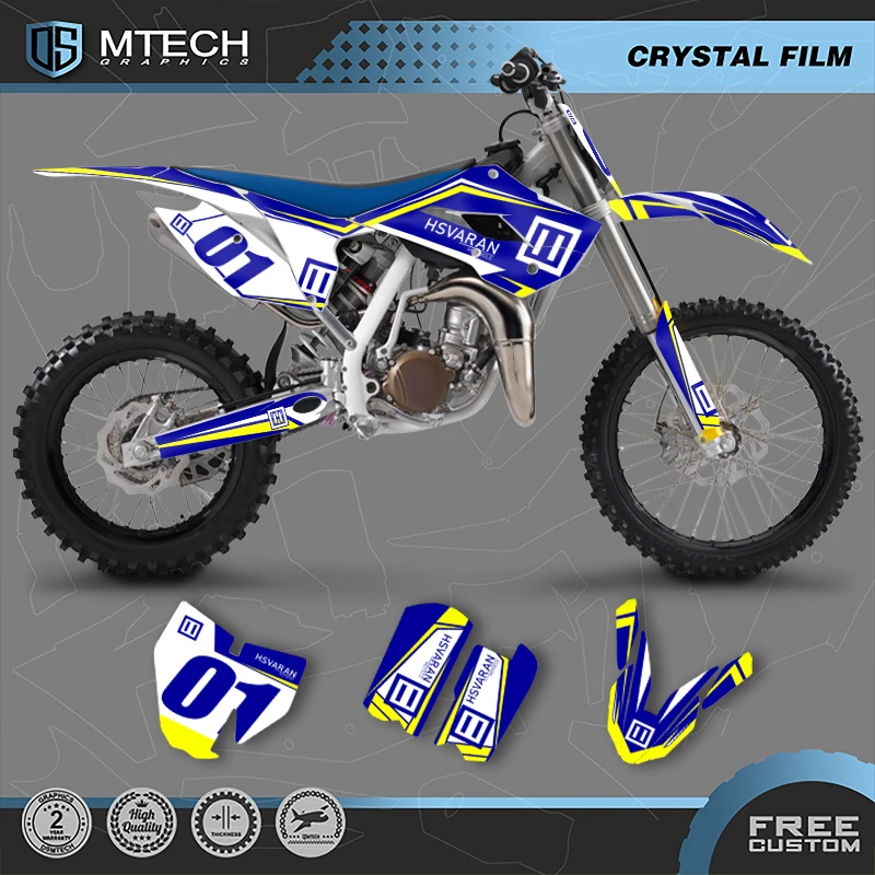 

Наклейки и графические комплекты DSMTECH MOTOR для мотоциклов Husqvarna TC85 TC 85 2014 2015 2016 2017 007