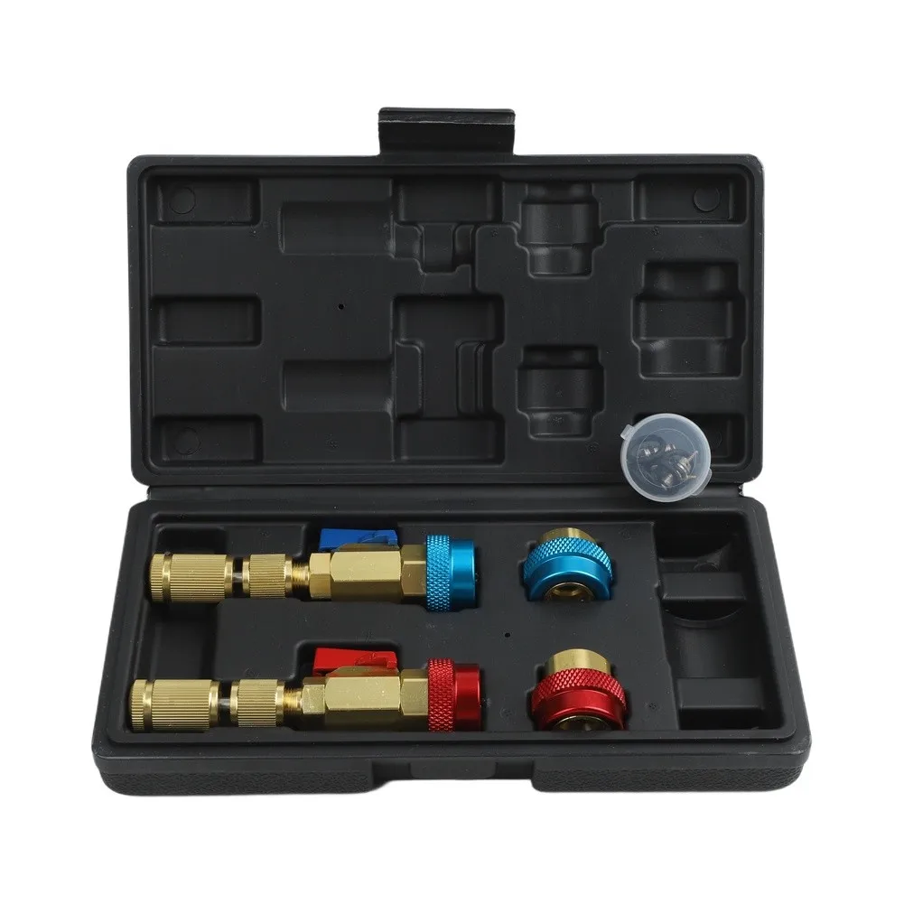Valve Core Extraction Wrench Kit for and For R1234YF Air Conditioning Systems Used in Automotive Repairs Valve