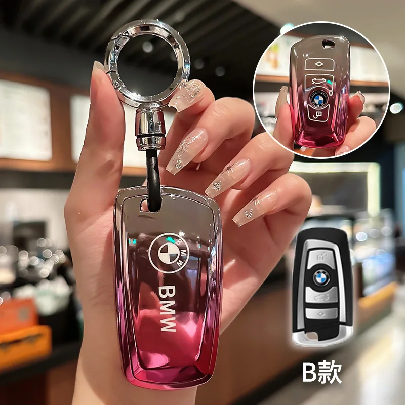 

Soft TPU Car Remote Key Case Cover Protector For Bmw F20 F30 G20 f31 F34 F10 G30 F11 X3 F25 X4 I3 M3 M4 1 3 5 Series Accessories