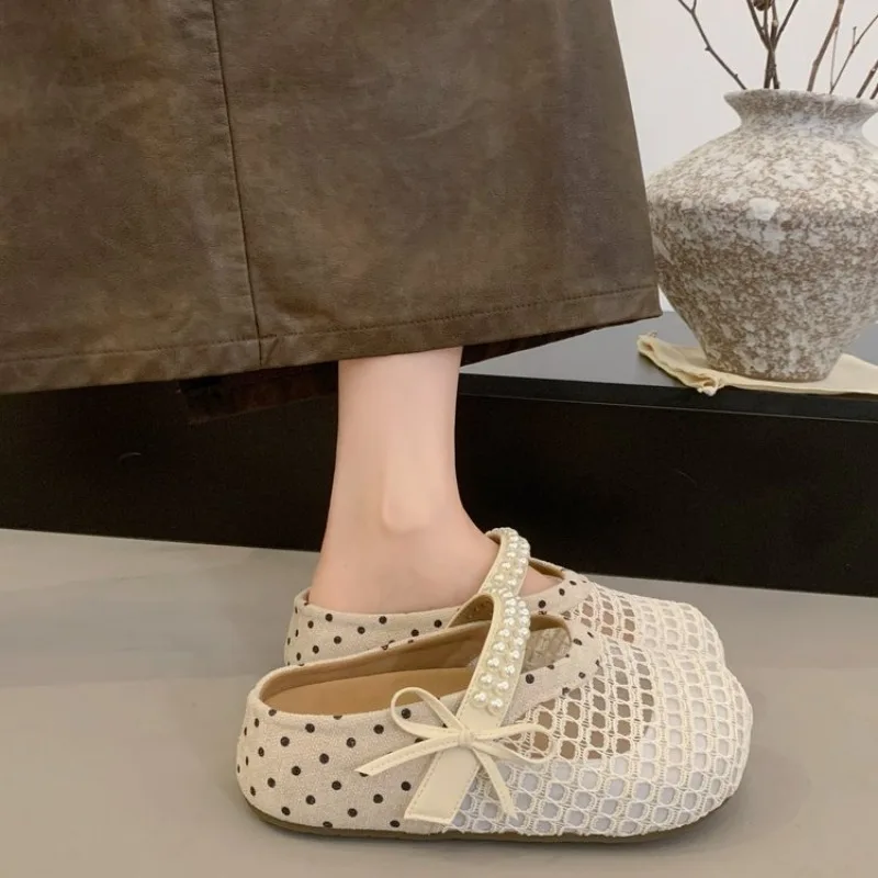 Elevated Thick Sole  Slippers Women's Summer Outdoor Wear Soft Bottom Beautiful Sandals Slip-On Comfortable Suppor...