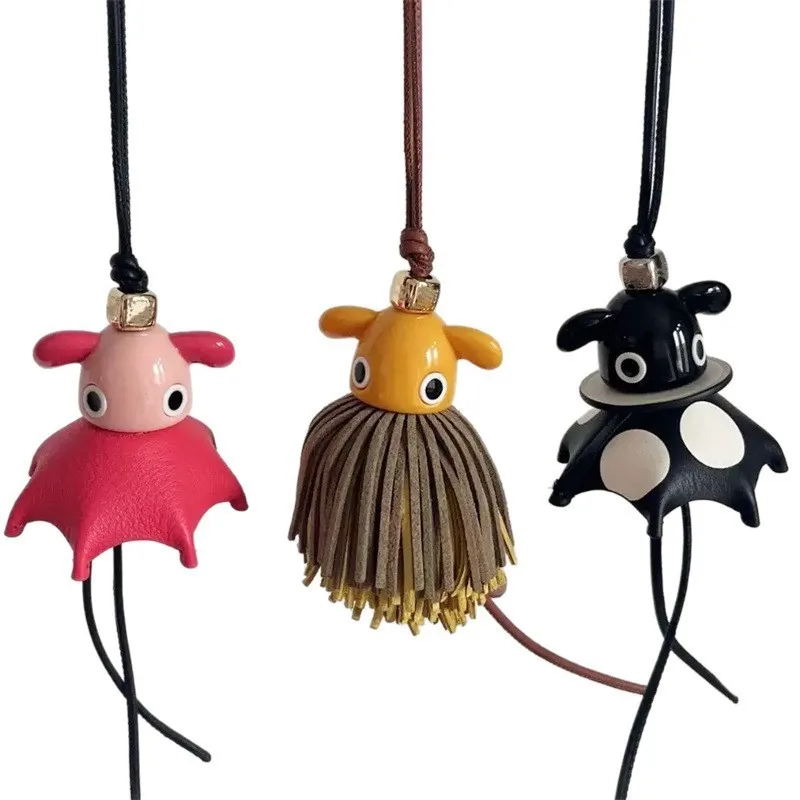 

Кожаная милая подвеска в виде эльфа для женских сумок, модная высококачественная прочная сумка изысканного качества, декоративная сумка, аксессуары