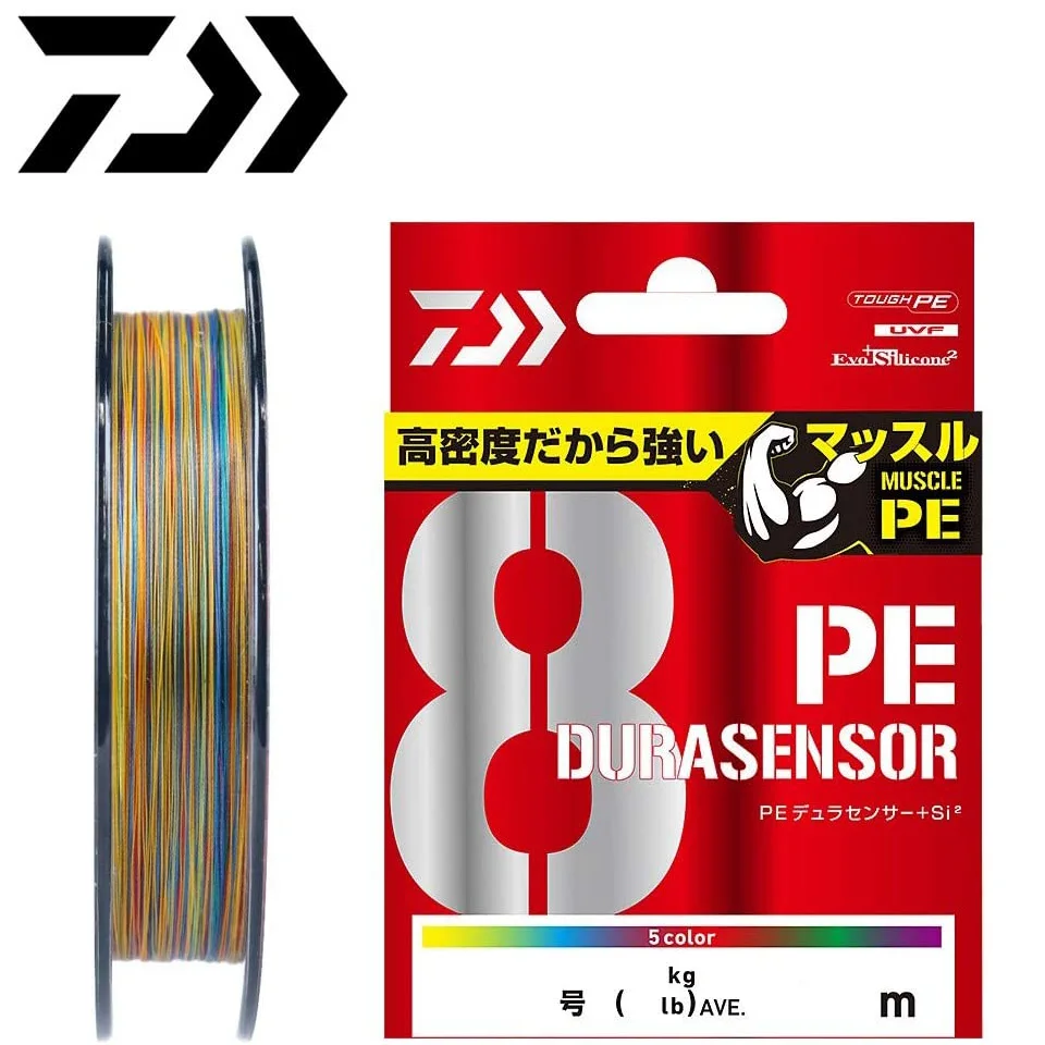 

NEW DAIWA PE Fishing Line DURASENSOR X8 Strands Braided Fishing Lines 300M Made in Japan Multifilament Strong