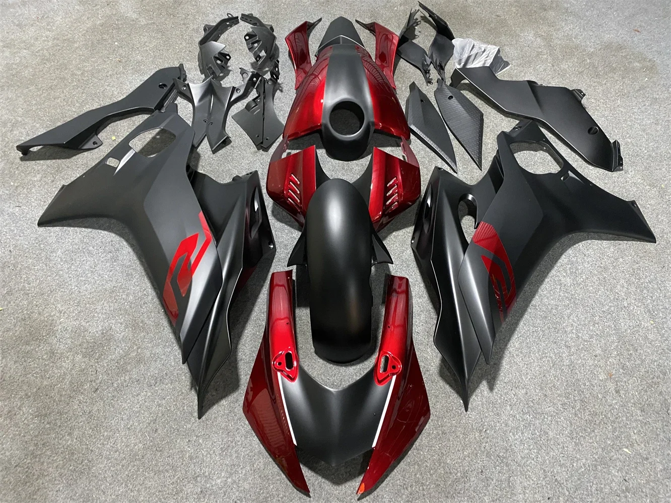 Motorcycle Fairing kit for Yamaha R6 2017 2018 2019 2020 2021 2022 YZF600 17 -22 Fairing Matte black Burgundy White