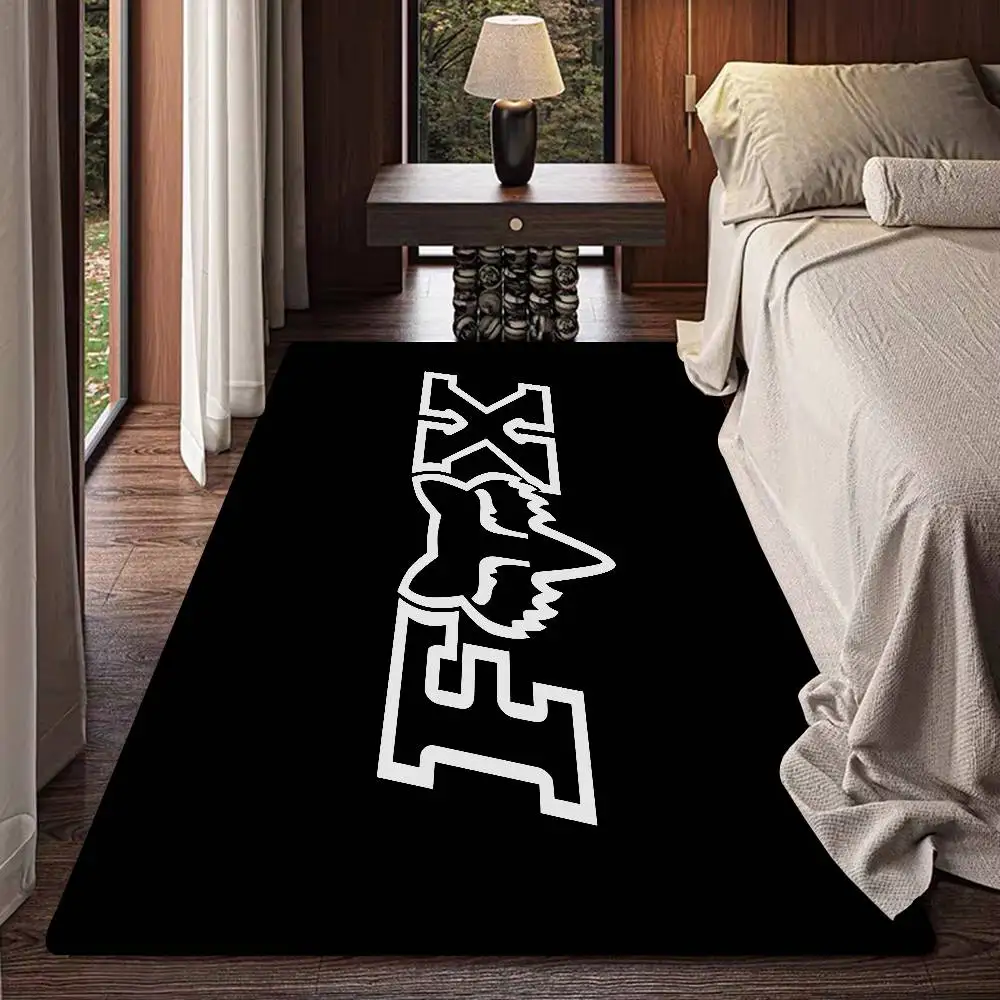 Tapete de chão para carro F-FOX Racing, estilo nórdico, tapete para casa, banheiro, quarto, hotel, decoração