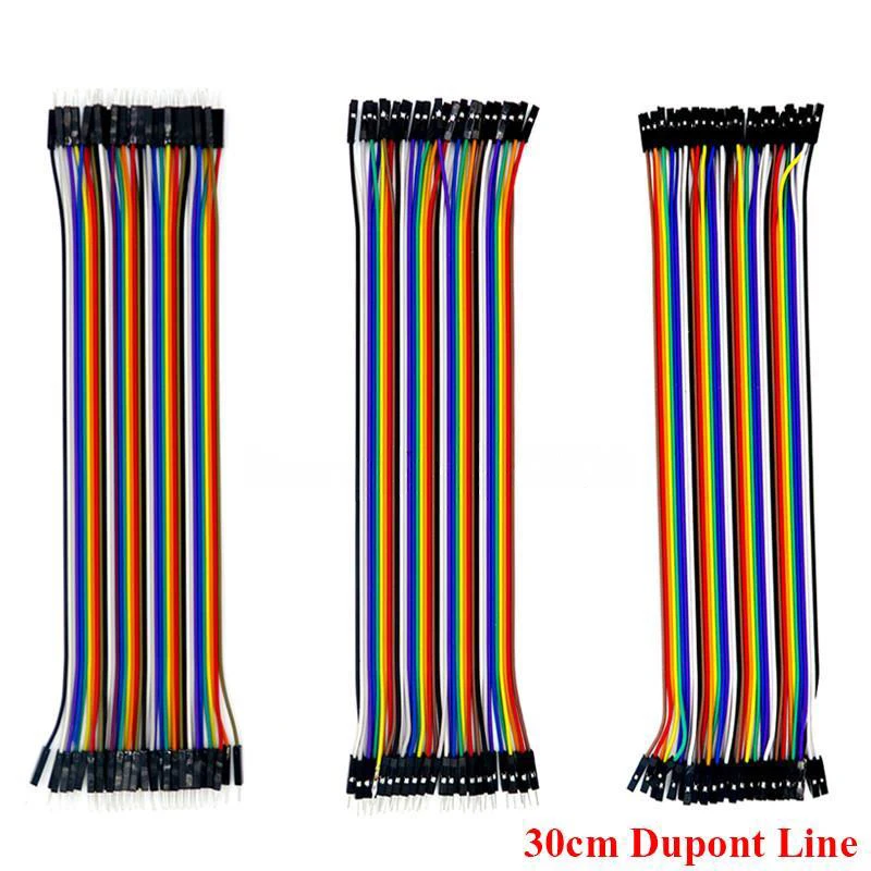 Dupont Line 10cm/20CM/30CM Male to Male+Female to Male + Female to Female Jumper Wire Dupont Cable for arduino DIY KIT