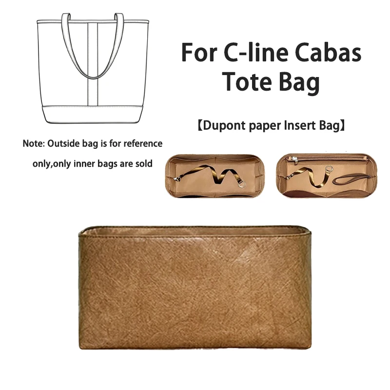 

Сумка EverToner, органайзер-вставка для C-line Cabas, большая сумка, бумага Dupont, ультра легкая сумка, сумка-вставка, аксессуары