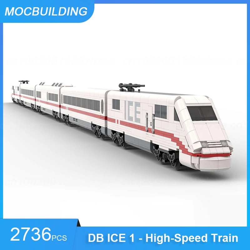 MOC اللبنات OBB Intercity / BR 1144 قطار نموذج لتقوم بها بنفسك تجميعها الطوب النقل التعليمية جمع اللعب الهدايا