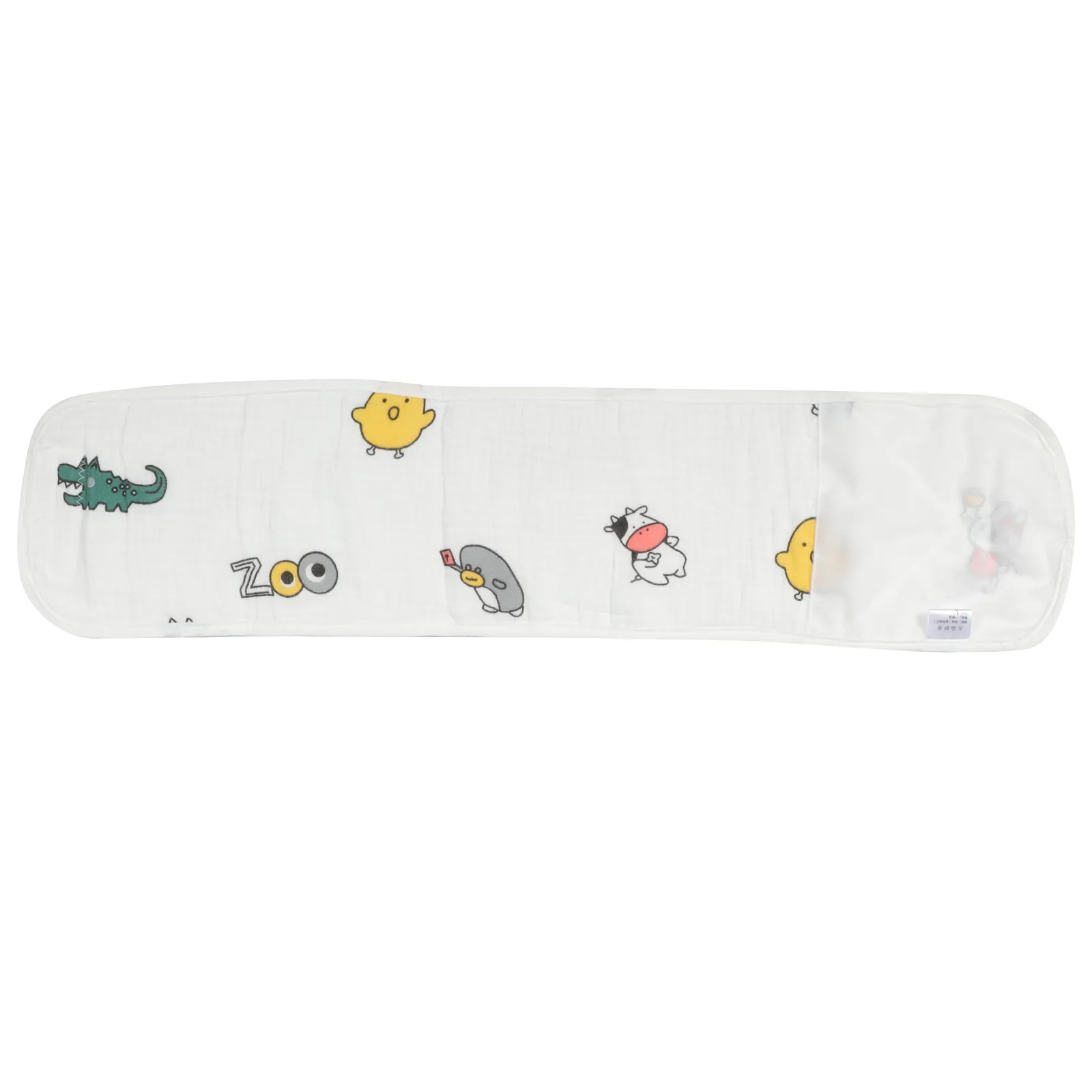 

1 шт. Дышащий хлопковый пояс для живота младенца, регулируемый бандаж для пупка, мягкий и удобный защитный пояс для новорожденных