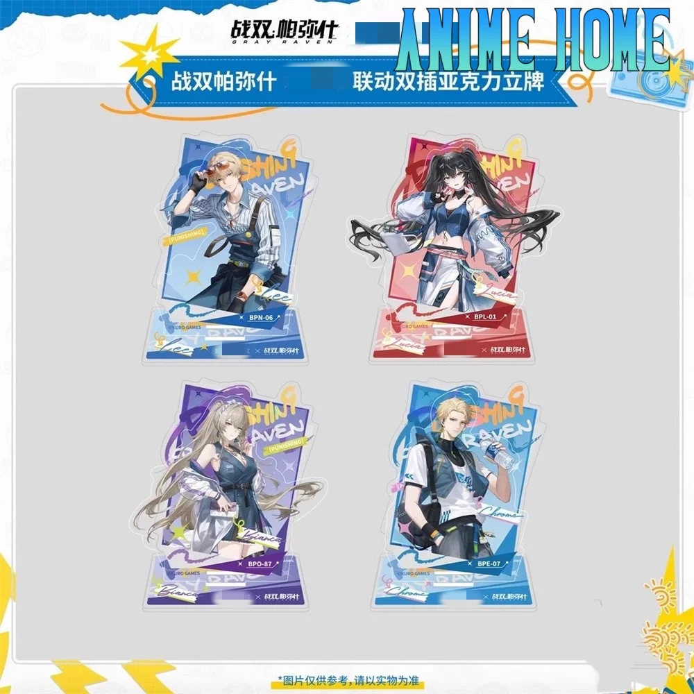 

Game PUNISHING: GRAY RAVEN Lee Lucia Bianca Chrome Acrylic Stand Display Cosplay Official Original Gift