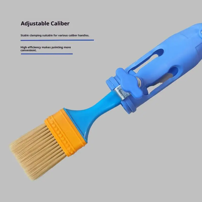 Set di pennelli per bordi e angoli antigoccia ad alte prestazioni, rivestimento del rullo di estensione multi-angolo per la pittura fai-da-te