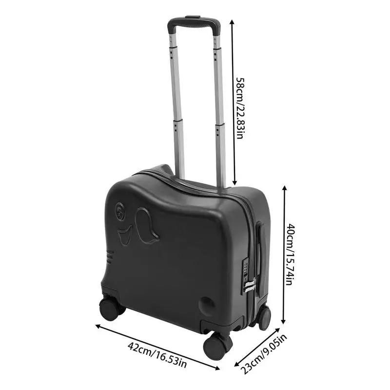 Kids Luggage With Wheels Multipurpose Kids Rolling Luggage Kids Carry On Suitcase Toddler Carry On Luggage Cute Children