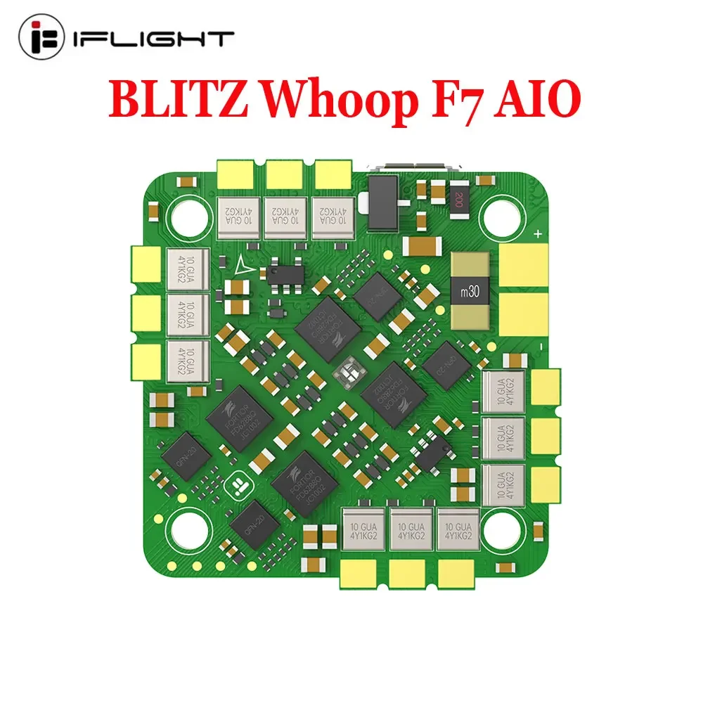 iFlight BLITZ Whoop F7 2-6S 55A AIO Board Flight Controller/ESC with 25.5*25.5mm Mounting pattern for RC FPV Drone