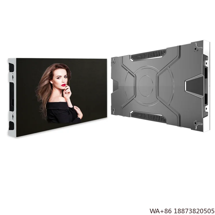 

600*337.5*52 мм HD светодиодный экран Крытый светодиодный ТВ-дисплей с мелким шагом пикселей Светодиодный экран P0.9 P1.8 мм