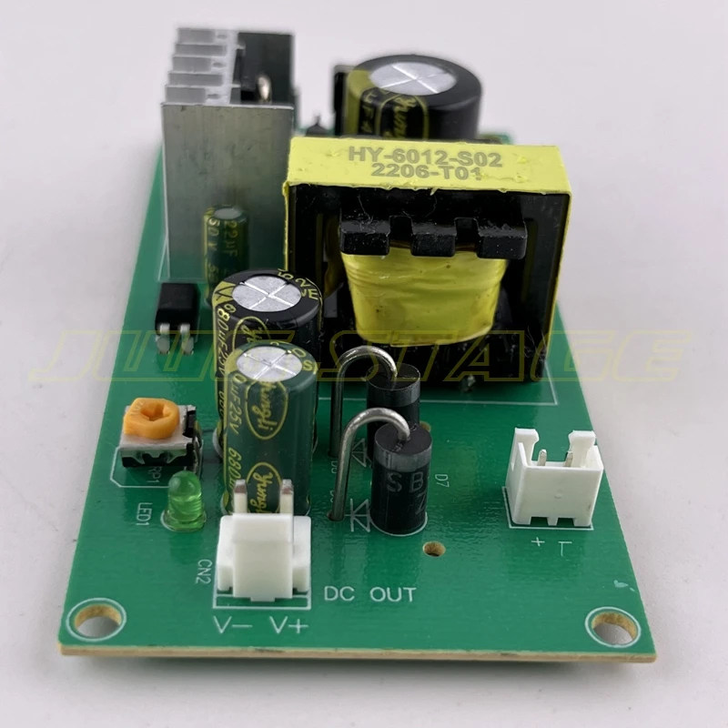 HY-6012-S02 Modulo di alimentazione da 60 W con uscita da 12 V. Accessori per luci par
