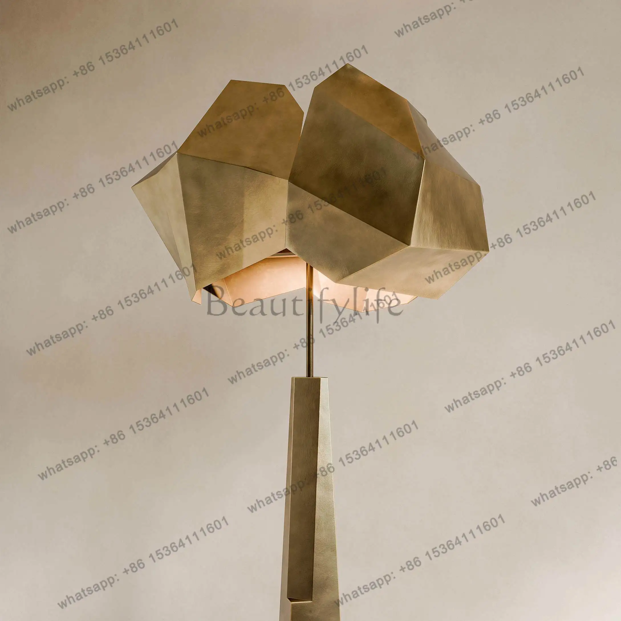 Modern minimalist irregular landing personalized creative landing living room bedroom exhibition hall customization