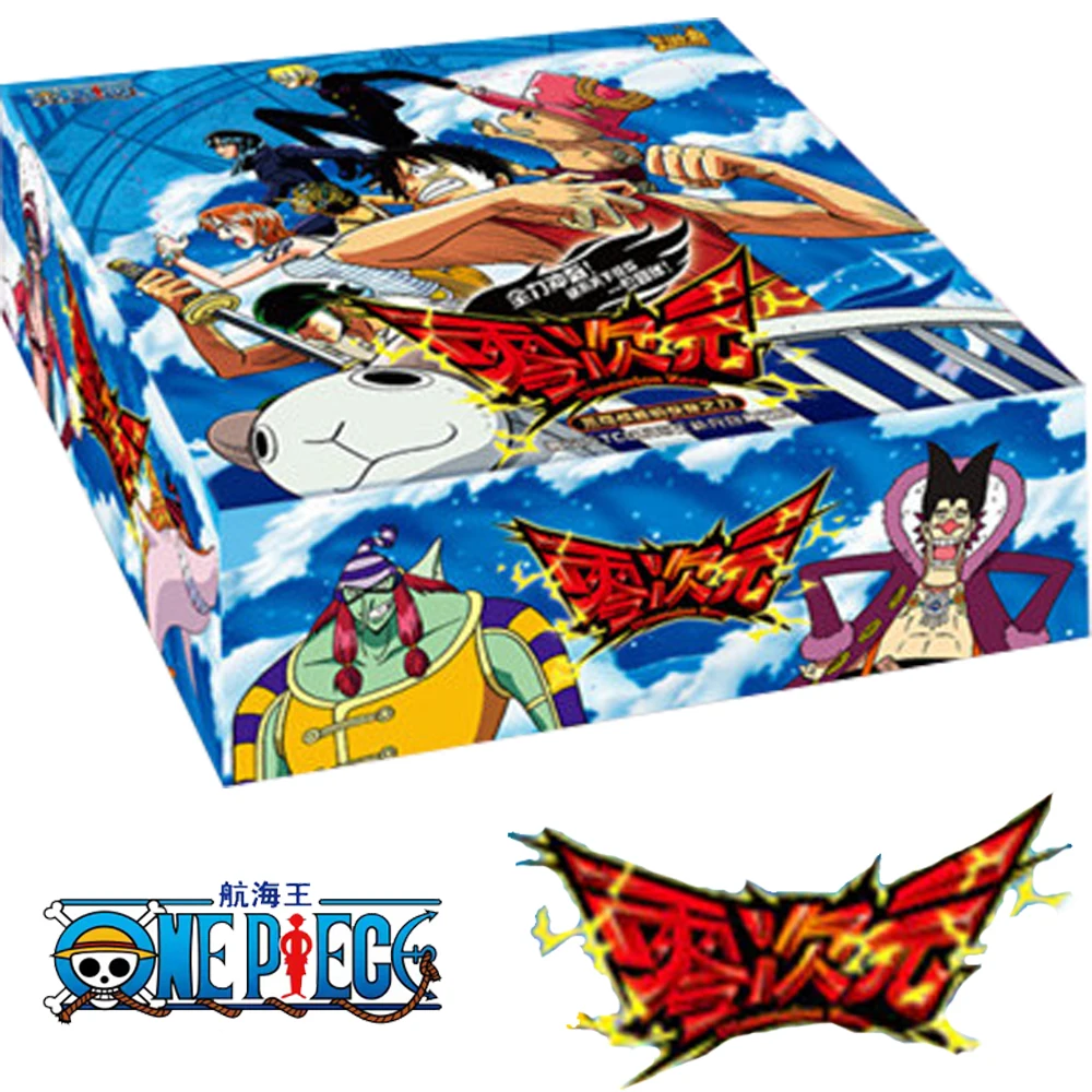 Wholesale One Piece Collection Card for Boys Girls Comics Anime Character Luffy Zoro Nami Zero Dimensional Series Cards Gifts