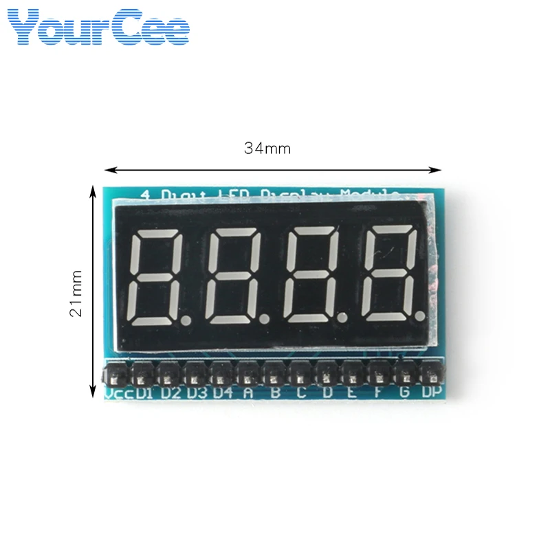 4 8 bit MAX7219 TM1638 LED Digital Tube Module Dot Matrix Microcontroller Highlight Display Serial Interface Nixie for Arduino