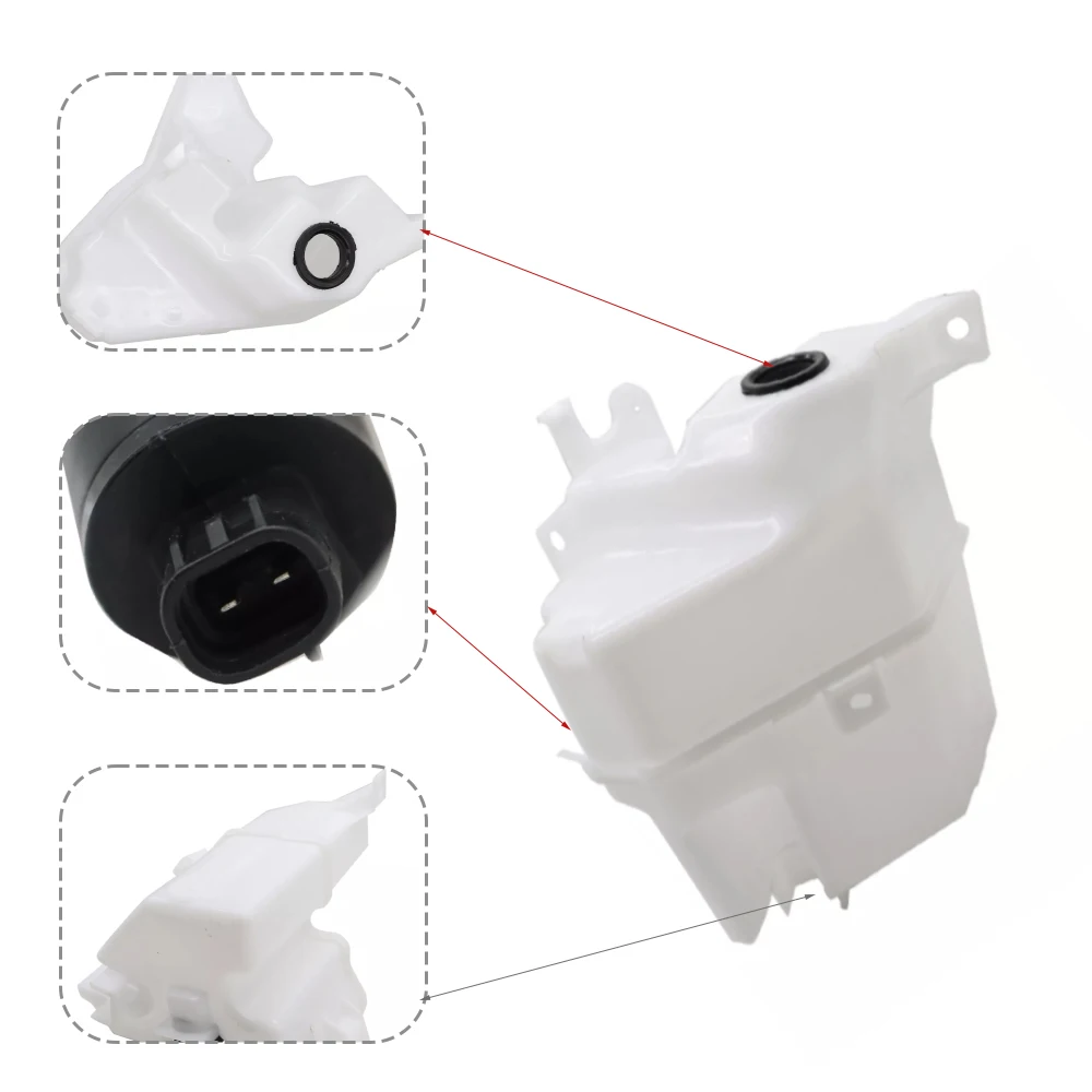 2 PINS Windshield Washer Reservoir Tank Repair Tank Kit for Toyota RAV4 2020 85315-42460