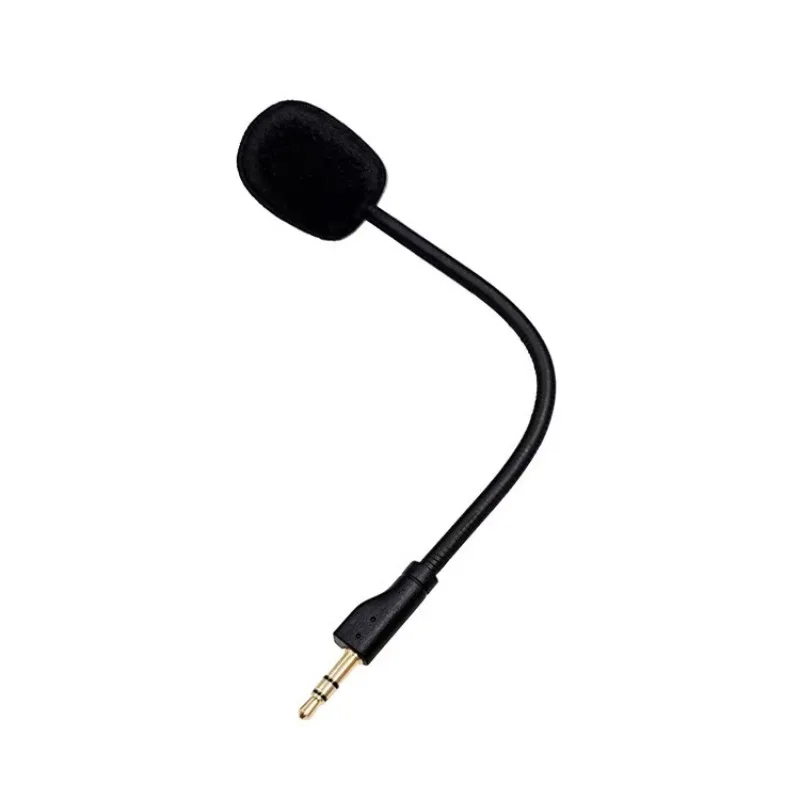 Detachable Microphone Cable for Logitech G Pro X Gaming Headset Direct Insert Microphone Cable for Steelseries