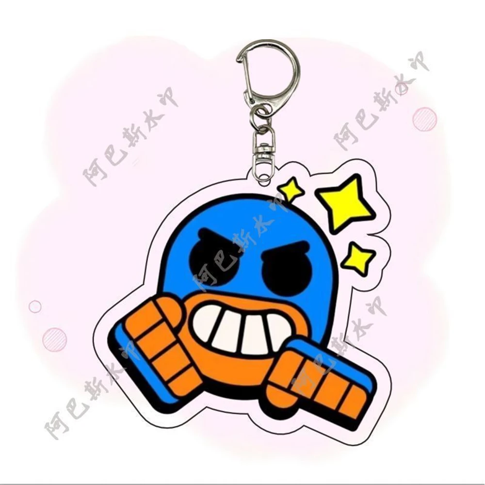 Game Wilderness Brawl Spike Cosplay COSTUME Acrylic Key Chain Keychain Pendant Accessories