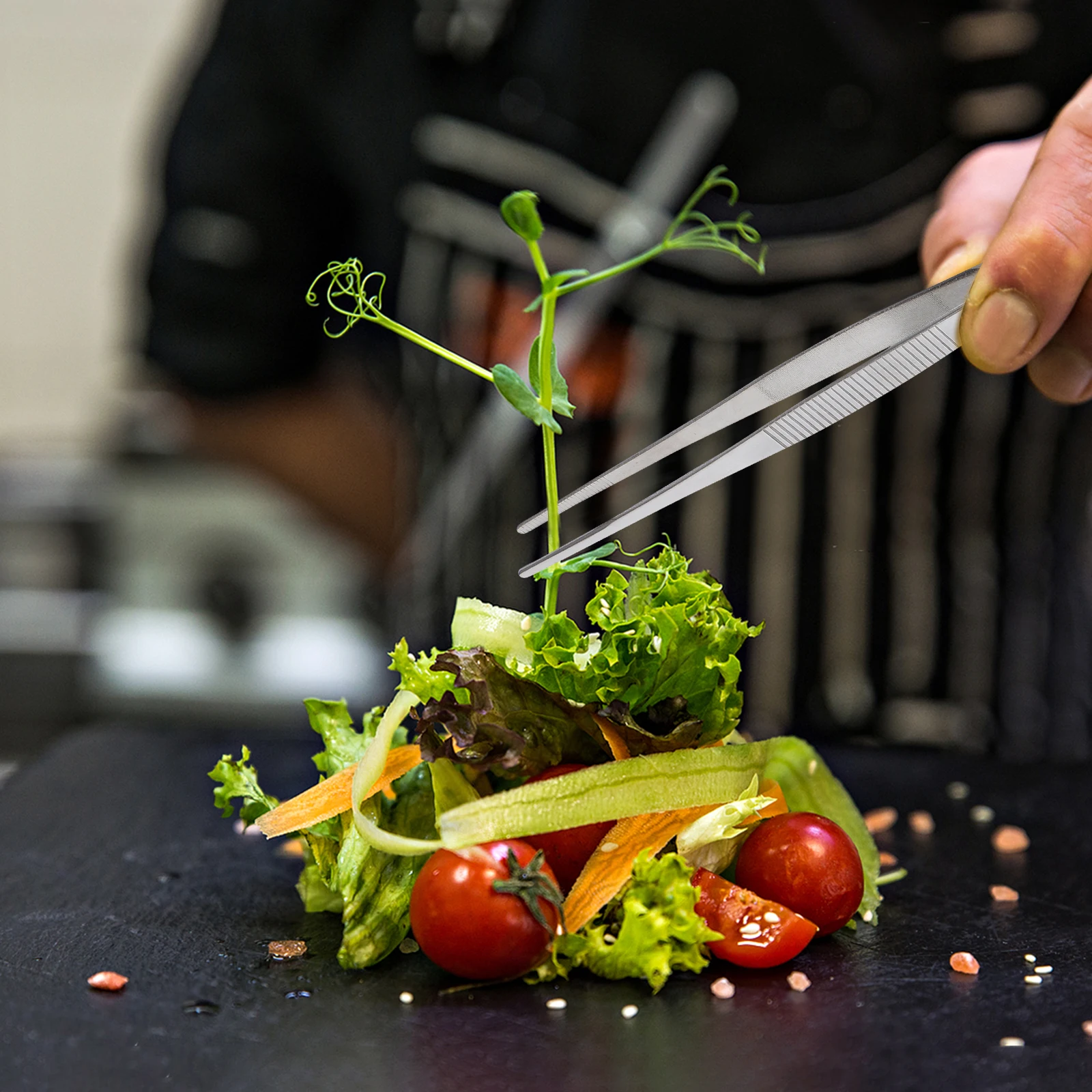 

5pcs Stainless Steel Tweezers Succulent Garden Tool Set Compact Gardening Accessory For Planting Diy Mini Plants Hand Tools