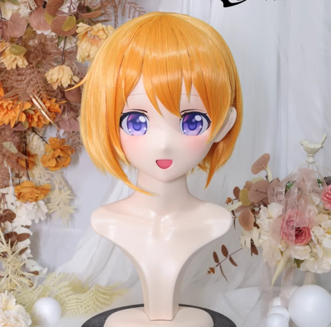 

(NFD-25-20)Customize Full Head With Lock Crossdress Doll Female/Girl Japanese Anime Cartoon Character Kig Cosplay Kigurumi Mask