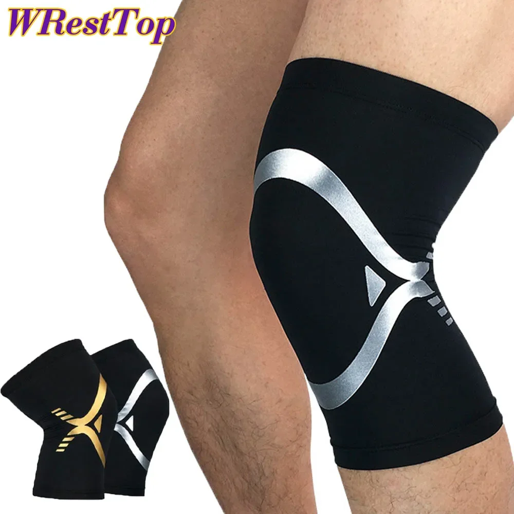 1Pair Recovery Compression Knee Sleeve Braces for Knee Pain for Men&Women Running, Basketball, Volleyball, Weightlifting, Gym