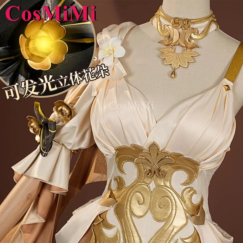 CosMiMi gra Honkai: Star Rail Aglaea przebranie na karnawał słodka fajna formalna sukienka mundury impreza karnawałowa do odgrywania ról odzież S-XXL