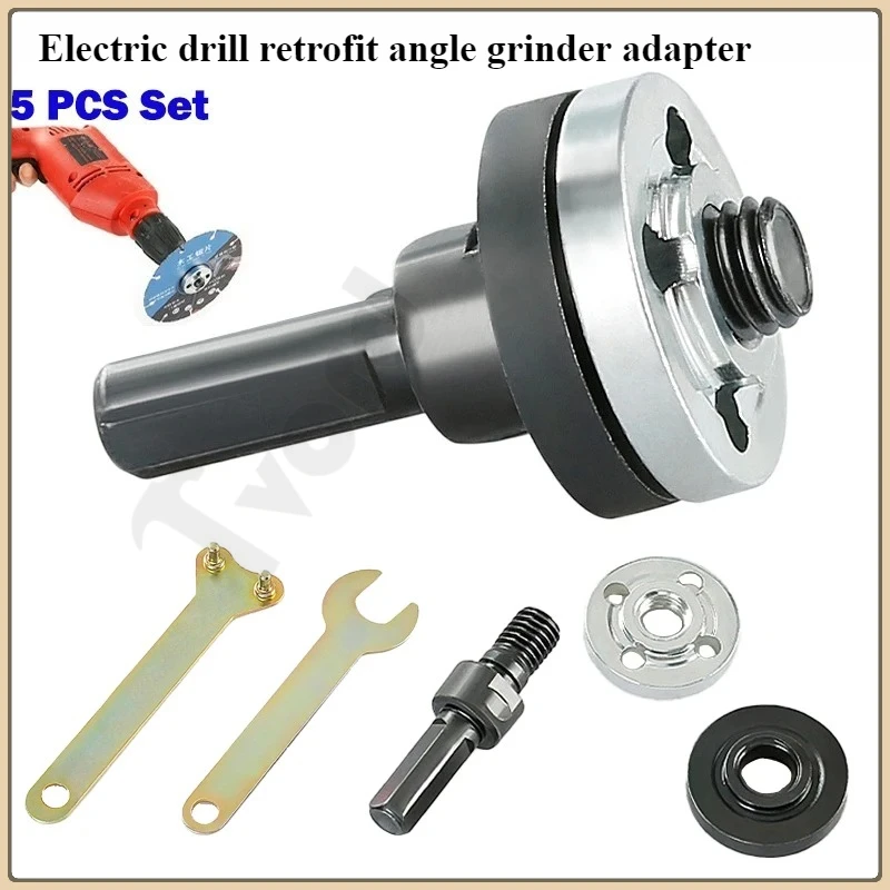 

10mm Electric Drill Conversion Angle Grinder Connecting Rod for Cutting Disc Polishing Wheel Installation Adapter Accessories