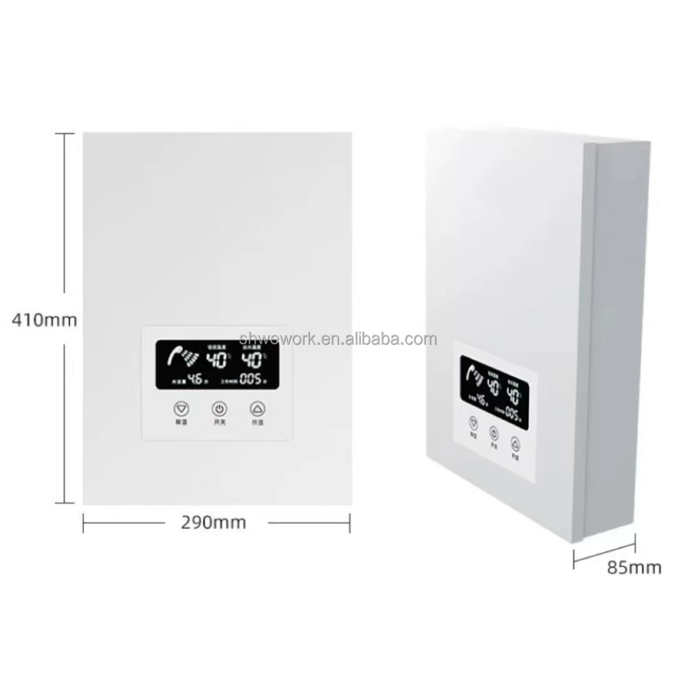 WeWork Bathroom Kitchen Instant Water Heater Geyser For Shower Electric Tankless Water Heater