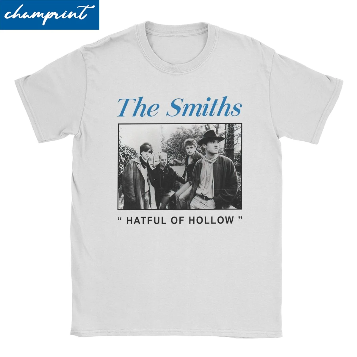 Men Women T-Shirts HATFUL OF HOLLOW British Rock Band Vintage Funny 100% Cotton Tee Shirt The Smiths T Shirt Clothes Summer