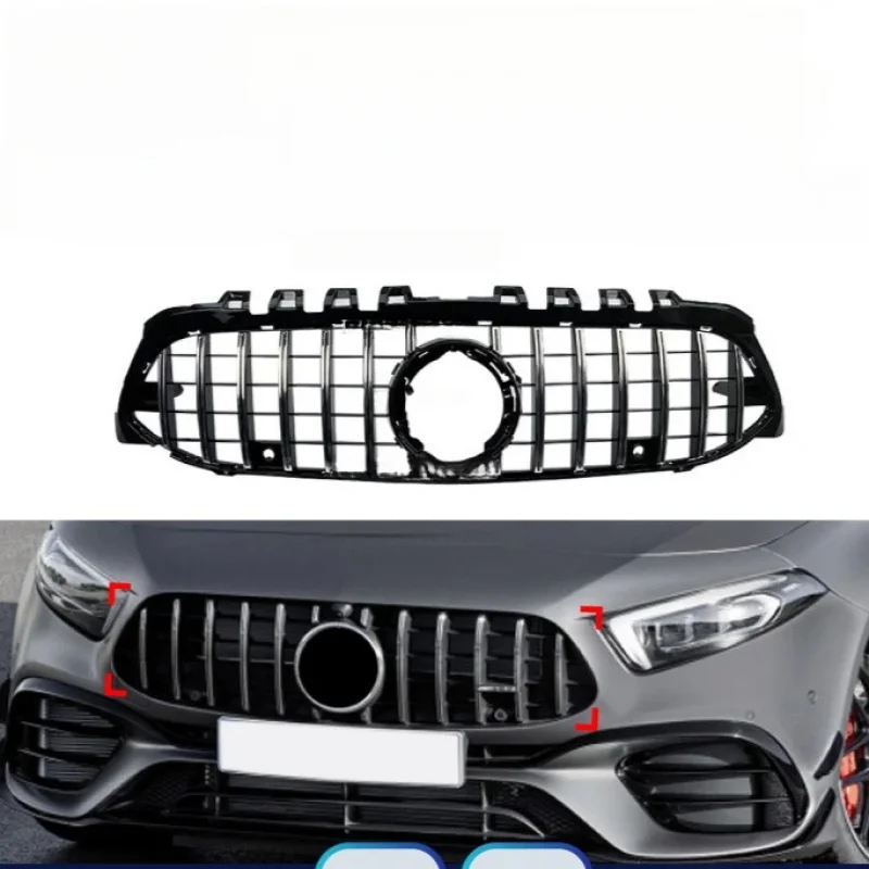 

for 2019-2022 W177 A Class A180 A200 A220 A250 A35 Front Bumper GT Mesh Grille