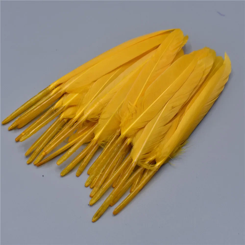 Natürliche rote Entenfedern, lose, 10–15 cm/4–6 Zoll, Entenfedern für Bastelarbeiten, DIY-Schmuck, Accessoires, Dekoration, Federn. – Detail 13