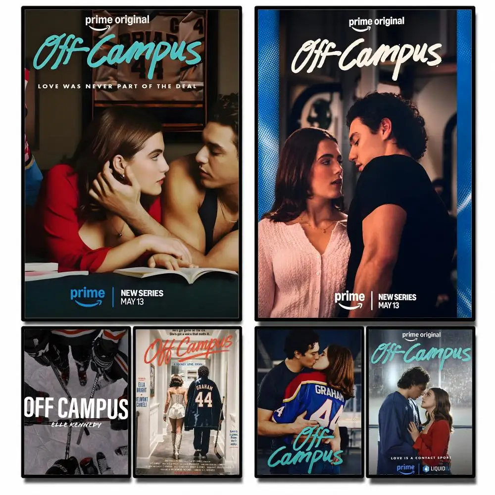 Book Off Campus Poster High-definition poster stickers, suitable for bedroom, living room, home decoration