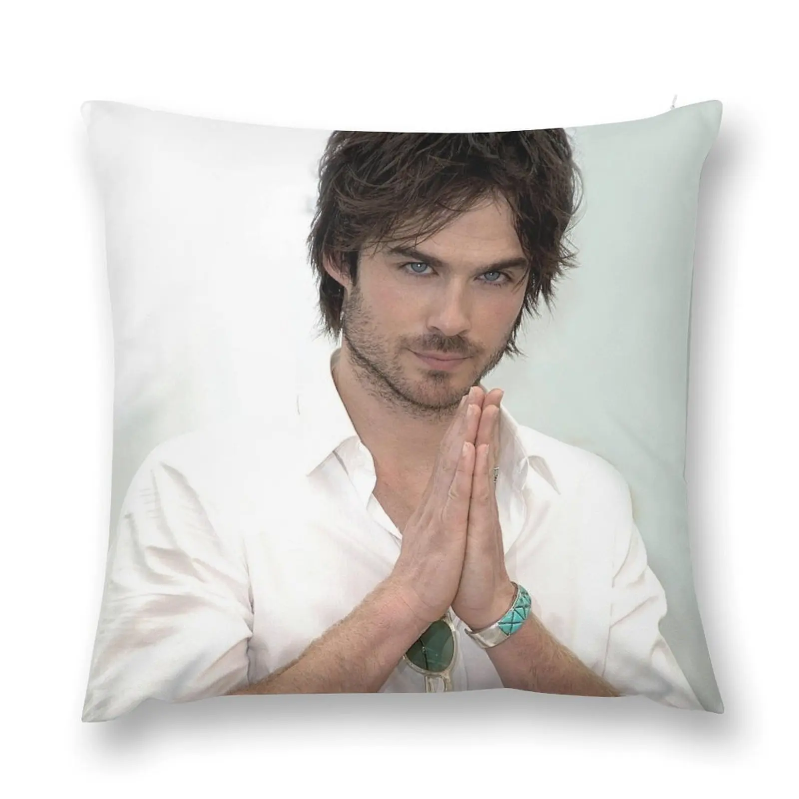 Ian Somerhalder Damon Salvatore Throw Pillow Ornamental Pillow pillow pillowcase