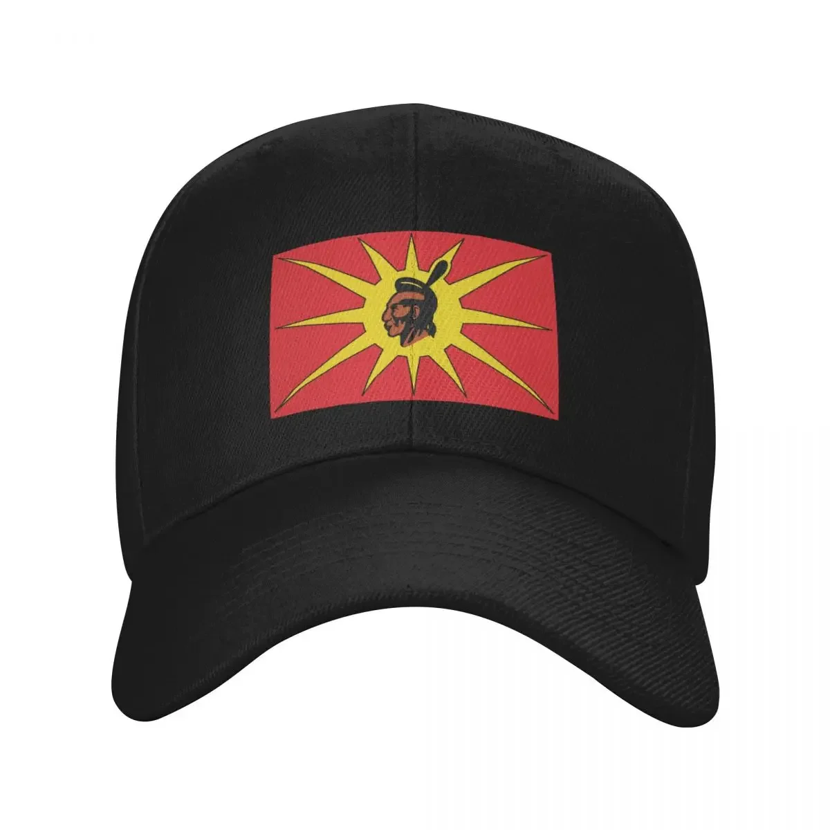 

Flag of Mohawk Warrior Society - Mohawk Warrior Flag Baseball Cap Winter hat Custom Cap Sun Hats For Women Men's