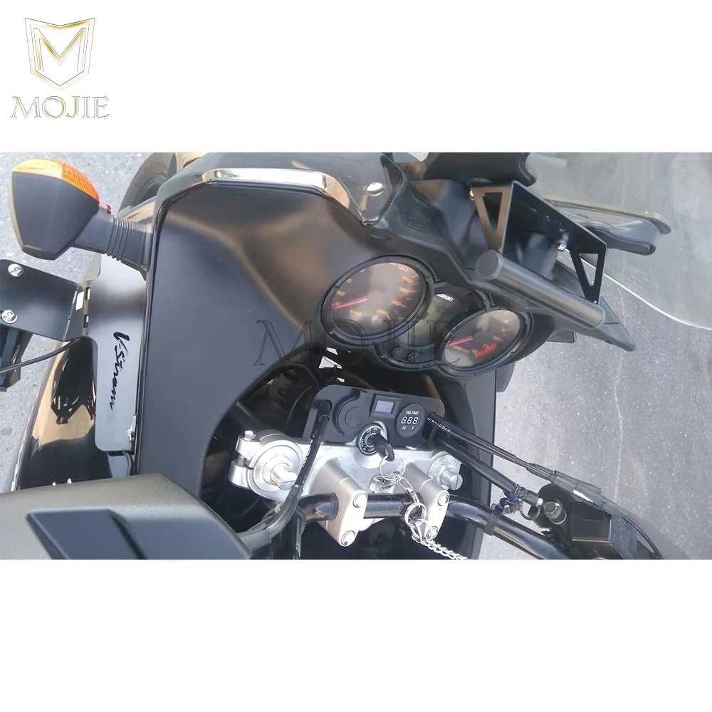 Smart Phone Stand Holder For Suzuki V-STROM650/ABS DL650/ABS DL650 DL 650 Vstrom 650 ABS 2004-2011 GPS Navigation Plate Bracket