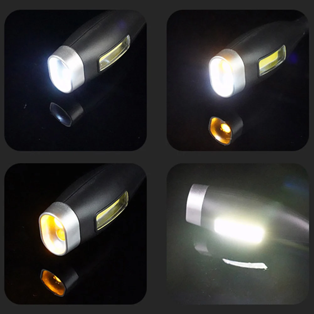 LED 목 독서 등 유연한 독서 램프 핸즈프리 LED 야간 조명 야간 달리기 걷기 뜨개질 캠핑 충전식