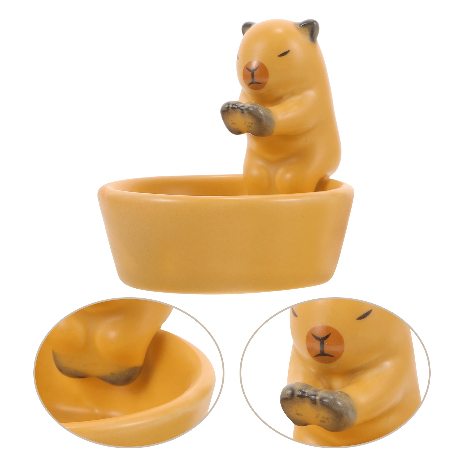 

Cute Small Tealight Holder Ceramic Candlestick for Home Wedding Party Decoration Stable Table Stand